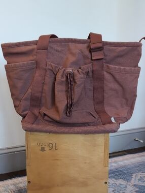 Athleta Canvas Tote Bag